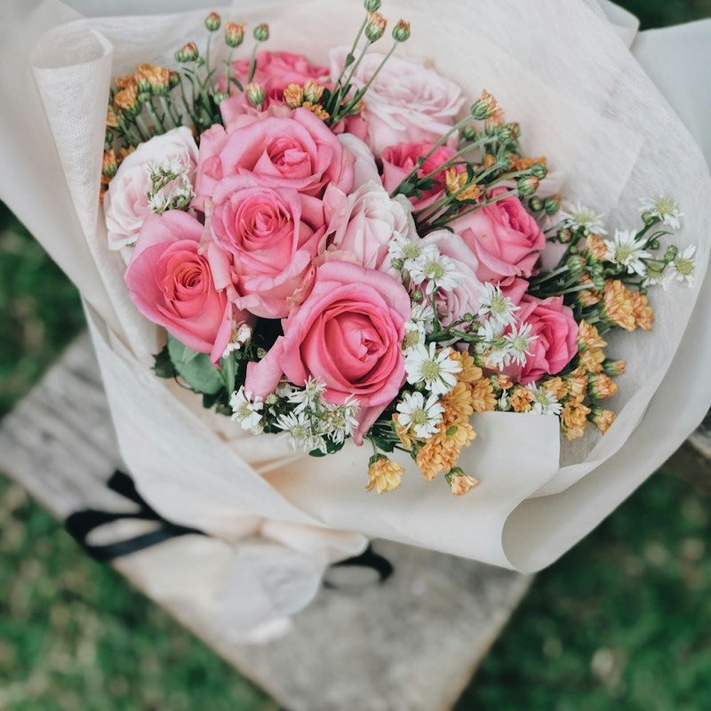 Blush Rose Bouquet