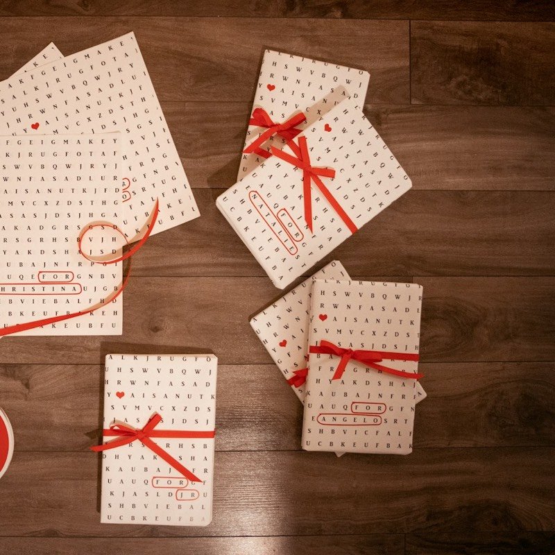 Kraft & Ribbon Set