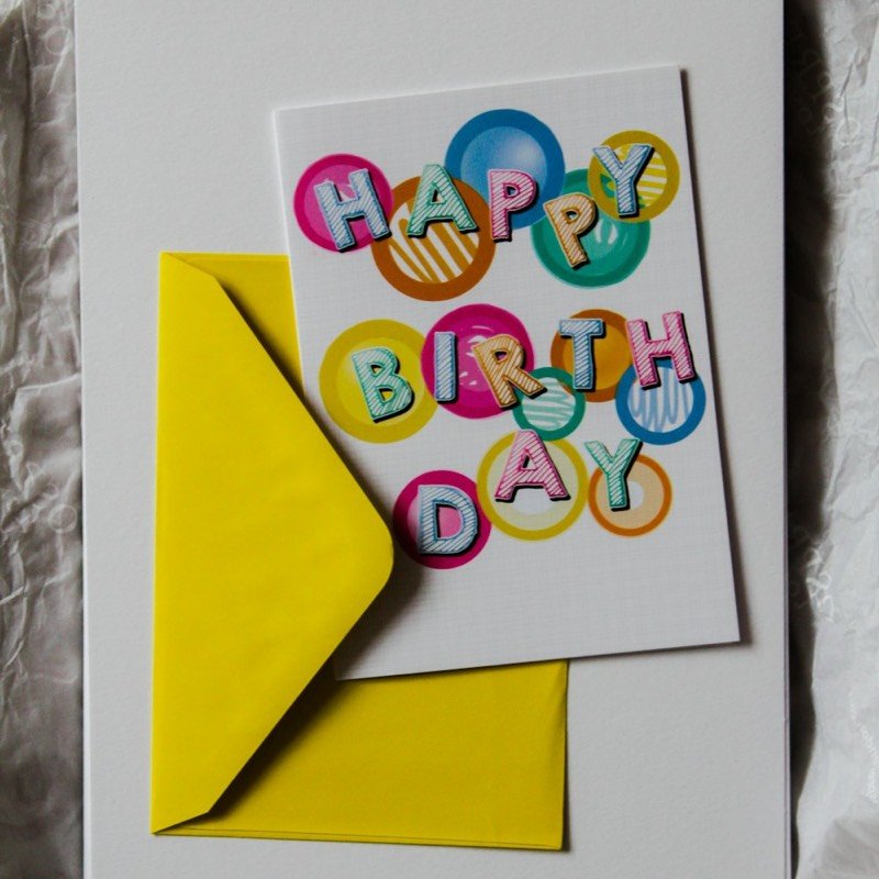 Happy Birthday Card